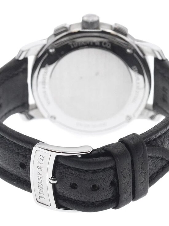 TIFFANY&Co. Mark round Chronograph Small Seconds Silver Dial Quartz Men\'s_945104 main image 7